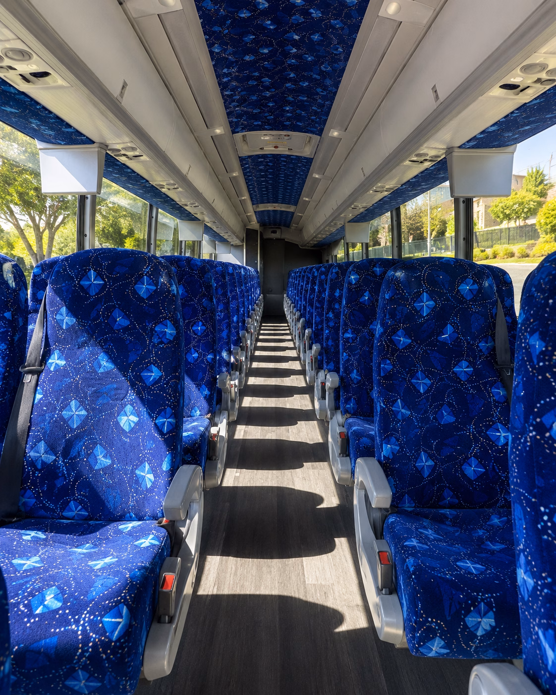 charter bus shuttle service for luke air force base personnel and units
