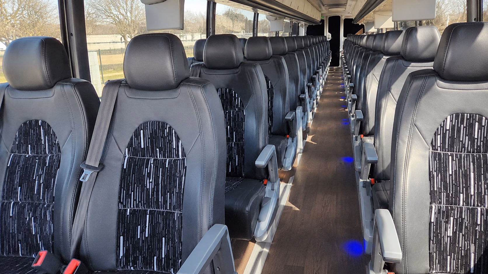 scottsdale charter bus rental inside