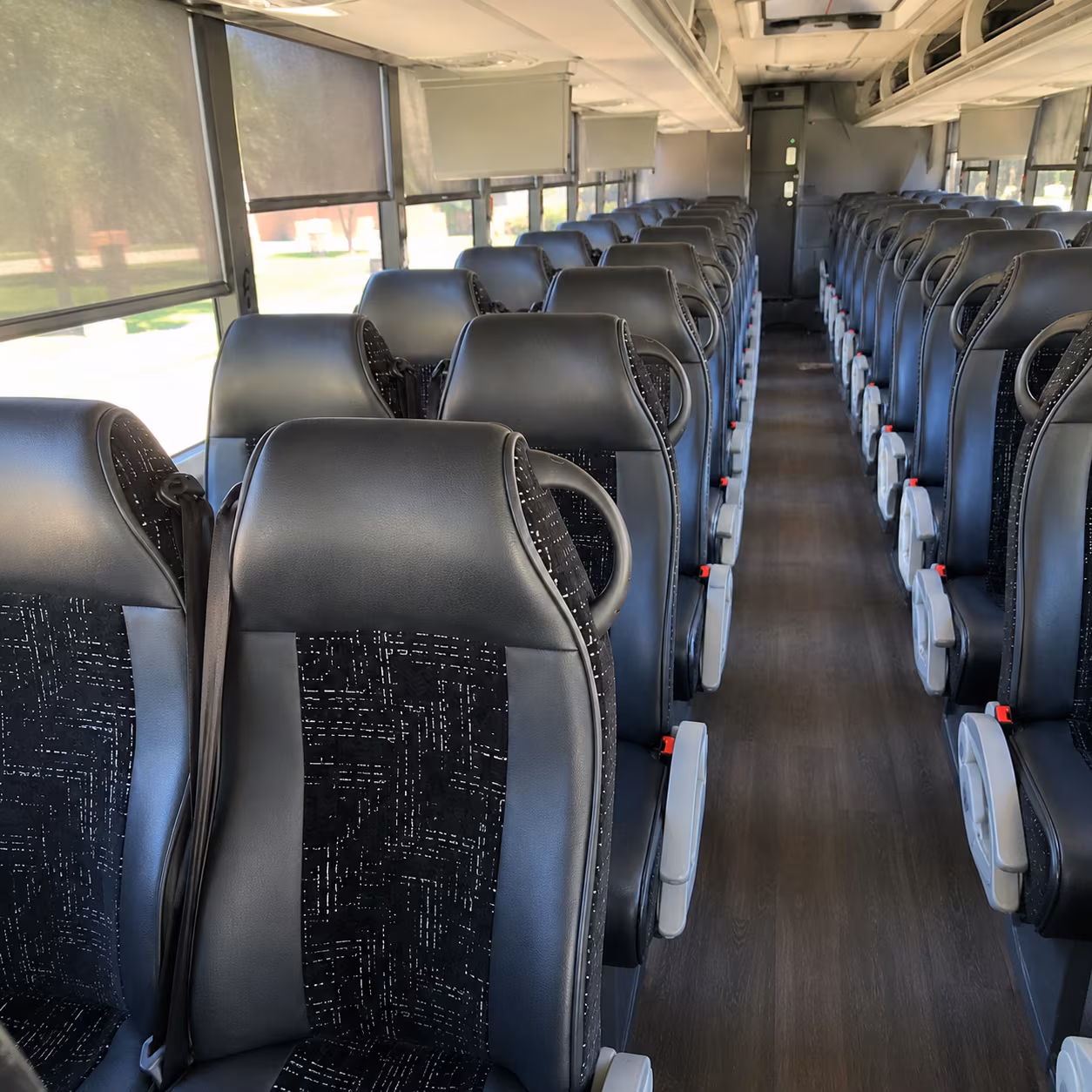 scottsdale charter bus rental interior