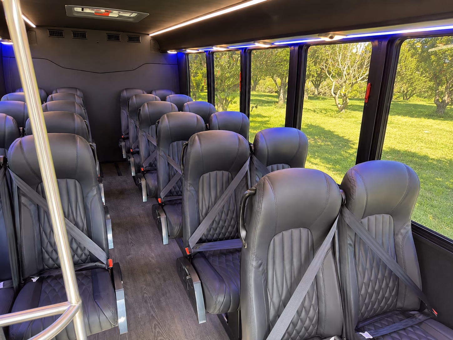 scottsdale employee transportation onboard seating